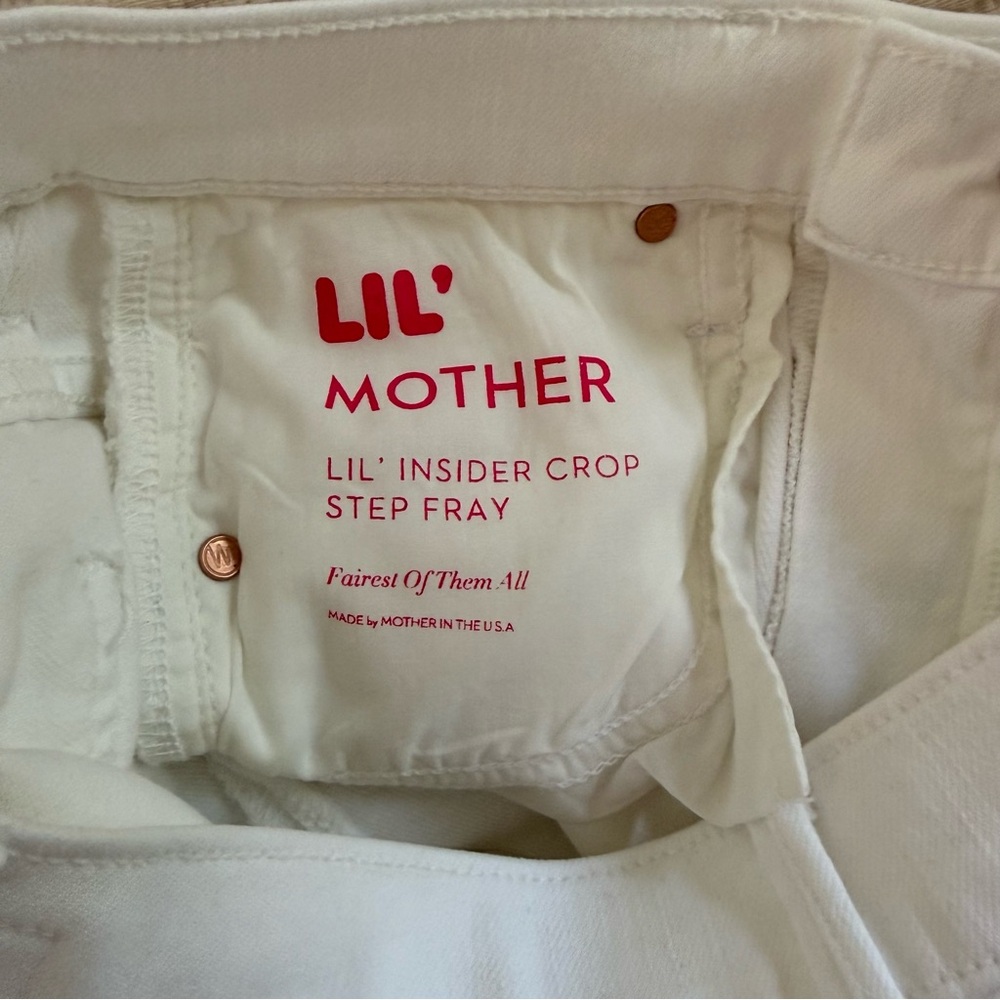 MOTHER Lil’ Insider Crop Step Fray - Picture 6 of 6